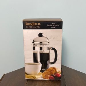 BONJOUR Coffee &Tea French Press 8 cup